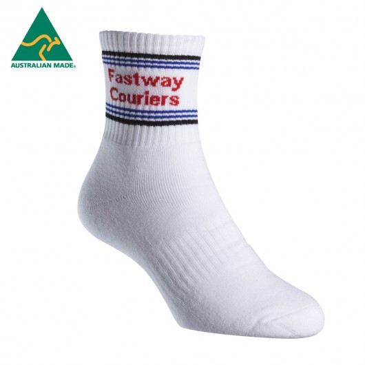Promotional Quarter Sports Socks AUS Made